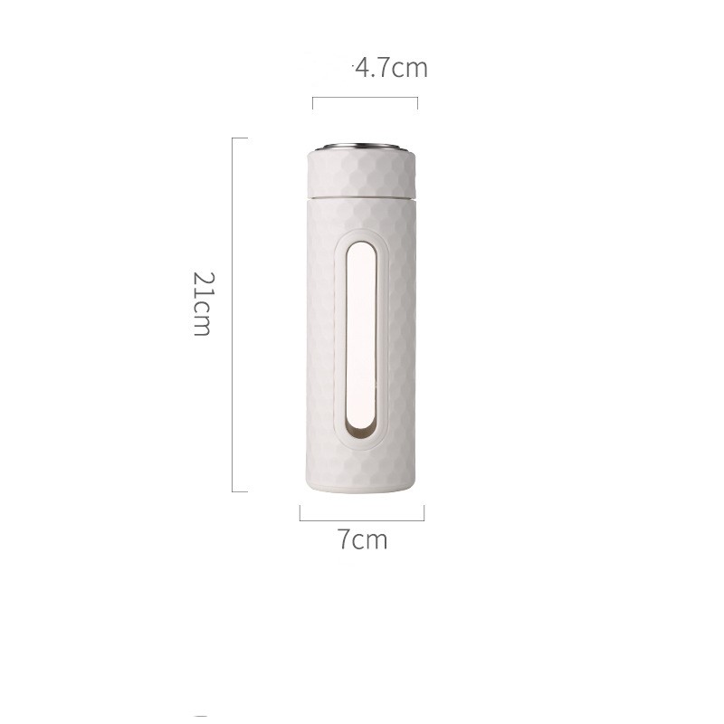 Tea cup girl portable plastic glass cup