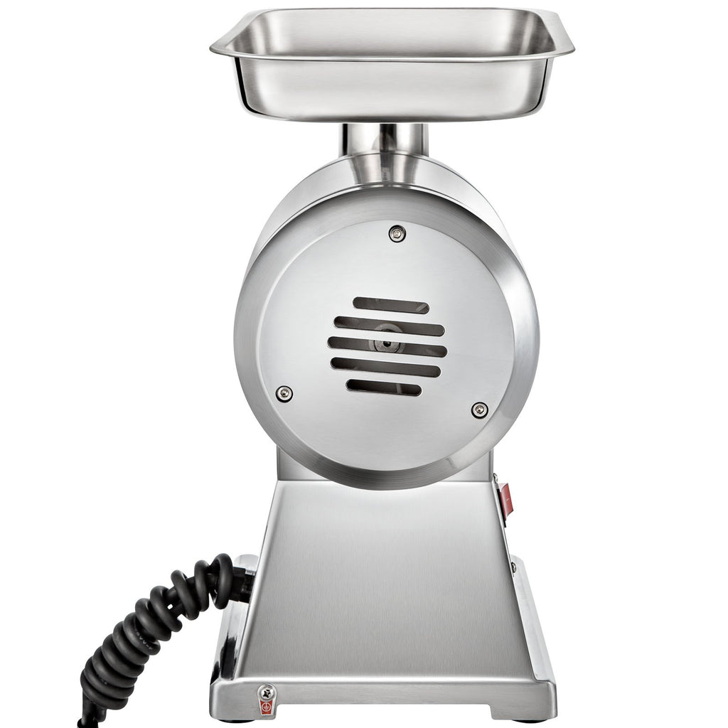 Commercial Meat Grinder,550LB H 1100W Electric Meat Grinder, 220 RPM Heavy Duty Stainless Steel Industrial Meat Mincer W 2 Blades, Grinding Plates  Stuffing Tubes