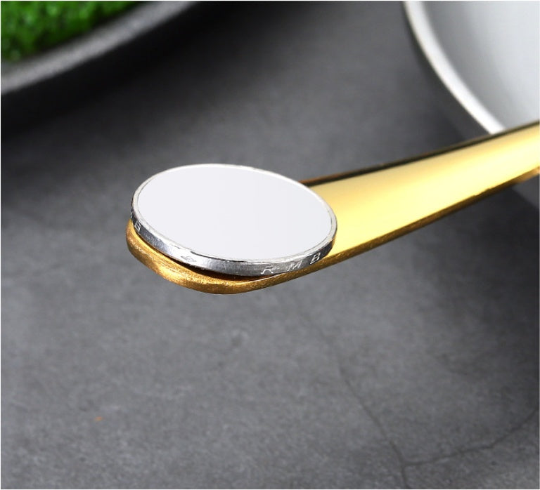 Luxury Gold Stainless Steel Cutlery Set – 24 Piece Premium Dinnerware Set with Storage Case