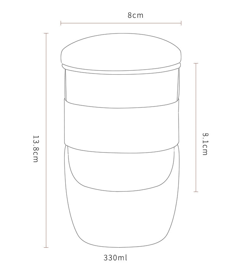 Rongshantang glass cup