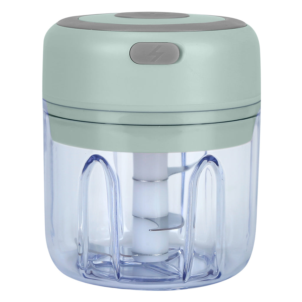 Mini Electric Garlic Chopper 8.45OZ Cordless Garlic Mincer Food Chopper Rechargeable Food Blender Chili Nut Onion Pepper Meat Ginger Food
